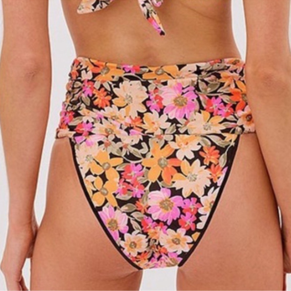 For Love And Lemons Floral Bikini bottoms only NWOT - Picture 2 of 4